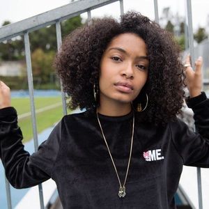 Black Velvet Melody Ehsani Jumpsuit